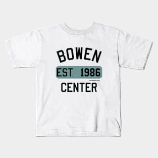 Bowen Center Est 1986 Teal Kids T-Shirt